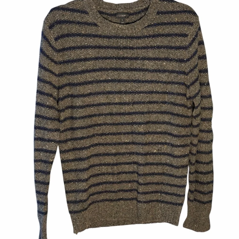 J Crew Men’s Donegal Striped Wool Sweater